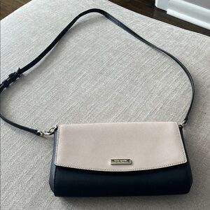 Kate Spade Black and Tan Crossbody Bag